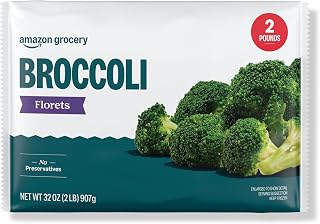Amazon Grocery, Broccoli Florets, Frozen, 32 Oz