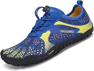 SAGUARO Kids Shoes Minimalist Breathable Boys Girls Trail Shoes GR.24-36
