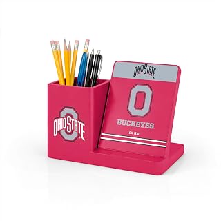 SOAR NCAA Official Wireless Charging Stand and Desktop Organizer Cup - 10W Fast Charge Power