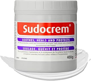 Sudocrem - Diaper Rash Cream for Baby, Soothes, Heals, and Protects, Relief and Treatment of Diaper Rash, Zinc Oxide Cream - 400g
