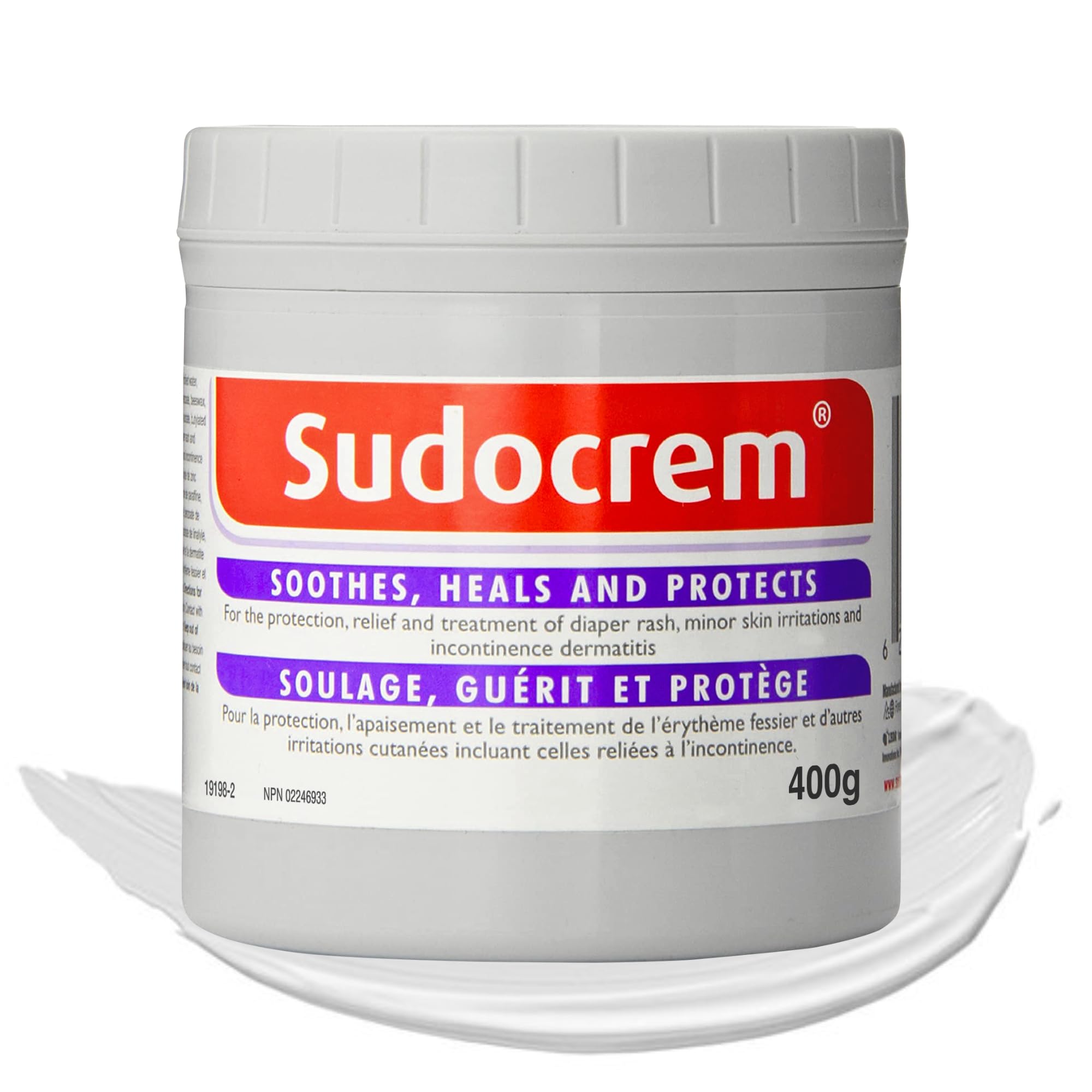 Sudocrem - Diaper Rash Cream for Baby, Soothes, Heals, and Protects, Relief and 