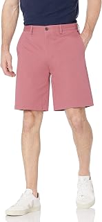 Amazon Essentials Men's Chino Shorts 100% Cotton Multi-Pack