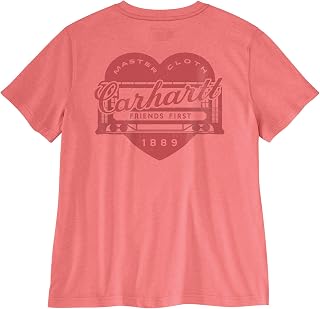 Carhartt Women's Irvine Relaxed Heritage Heart T-Shirt