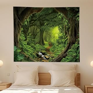 Forest Path Tapestry Large Tapestry for Bedroom Living Room Natural Decor