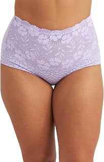 Miss Mary of Sweden Women's High Waisted Shapewear with Jacquard and Lace