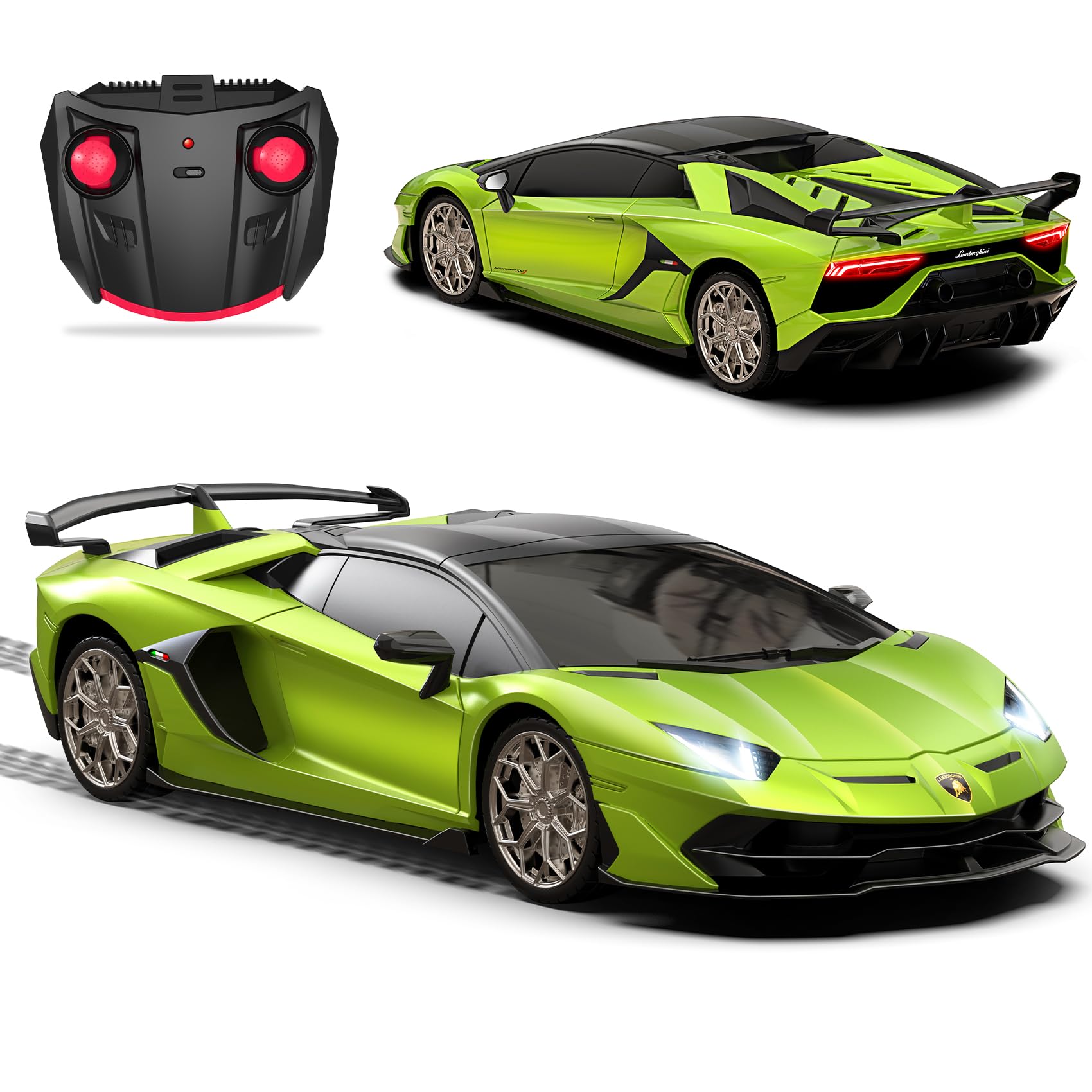 AEROQUEST 1:24 Lamborghini Remote Control Car,2.4GHz Officially Licensed Lamborg