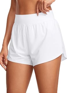 CRZ YOGA Shorts Course Taille Haute Fente 7cm