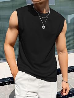 Mens Quick Dry Sleeveless Tank Top Gym Fitness Running Cycling Casual Workout