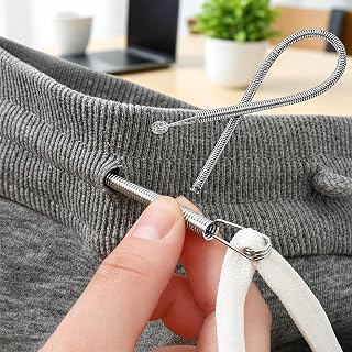 2 Pack Easy Threading Tools for Sewing Needles, Effortless Hand Needle Threader with Flexible Spring, Helper for Sewing, Crafts and Home Repairs