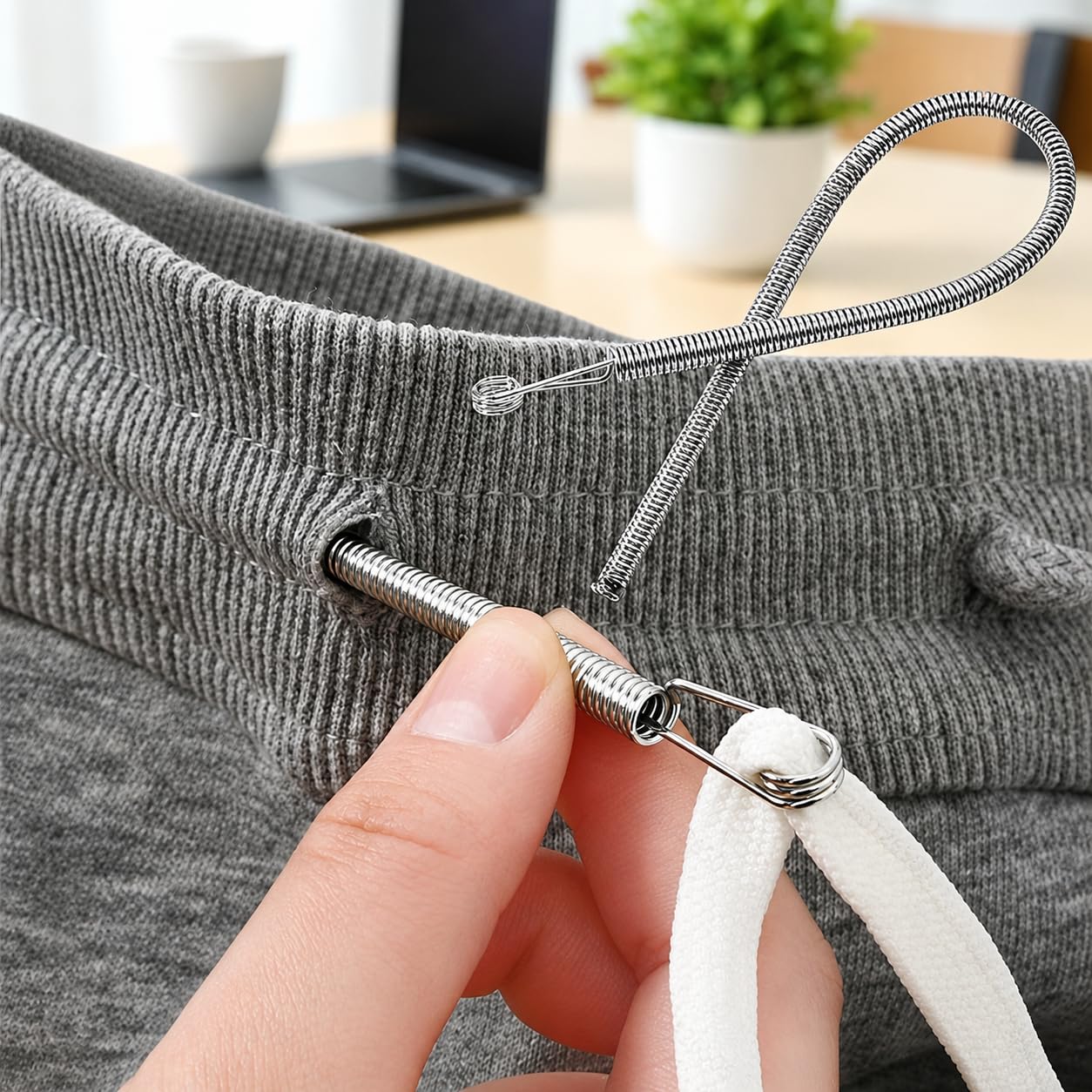 2 Pack Easy Threading Tools for Sewing Needles, Effortless Hand Needle Threader 