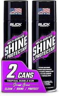 Slick Products Shine & Protectant High Gloss Coating Spray (2-Pack)