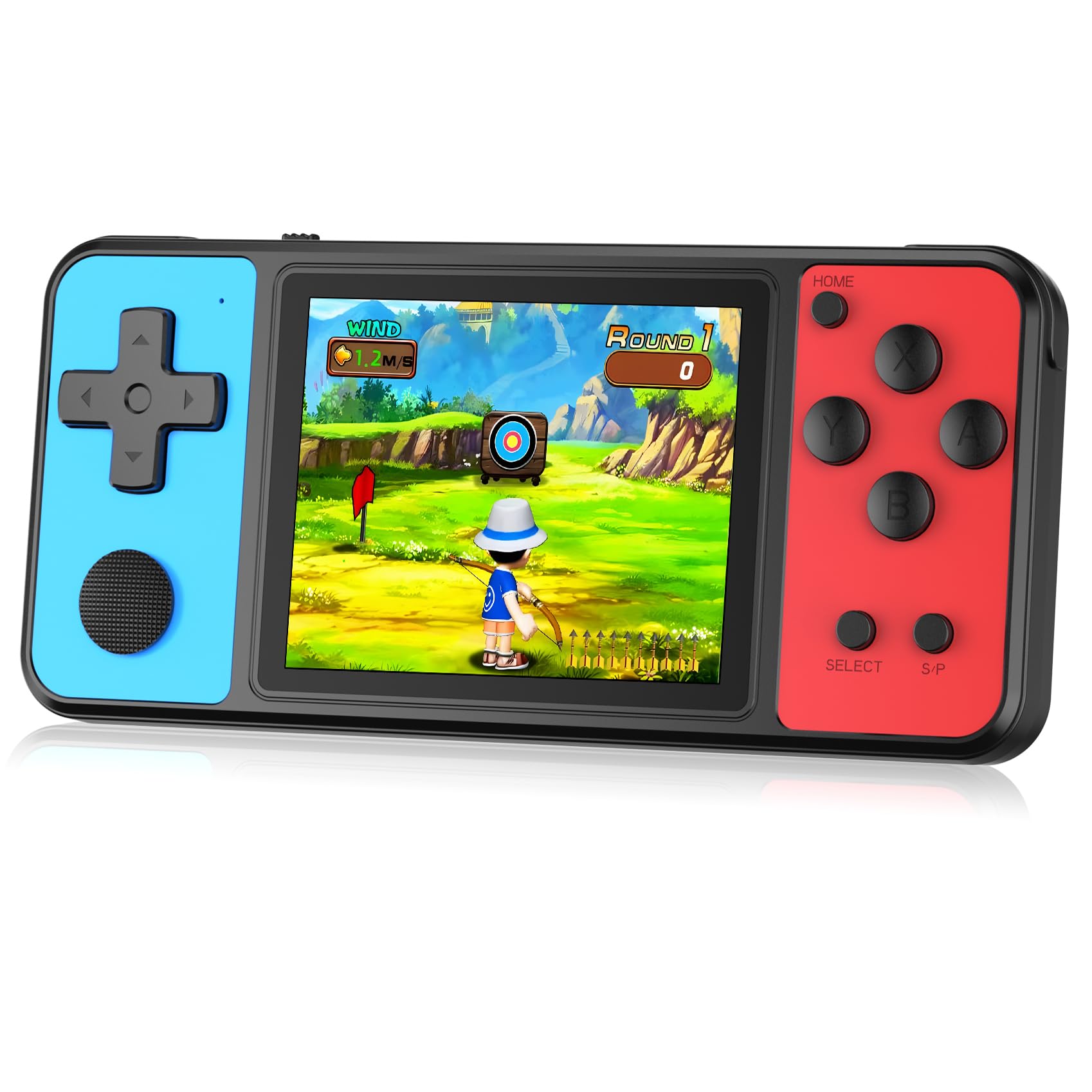 KAVOYI Handheld Game for Kids 139 Video Games 3.0" IPS Screen Travel Toy | 32 Bi