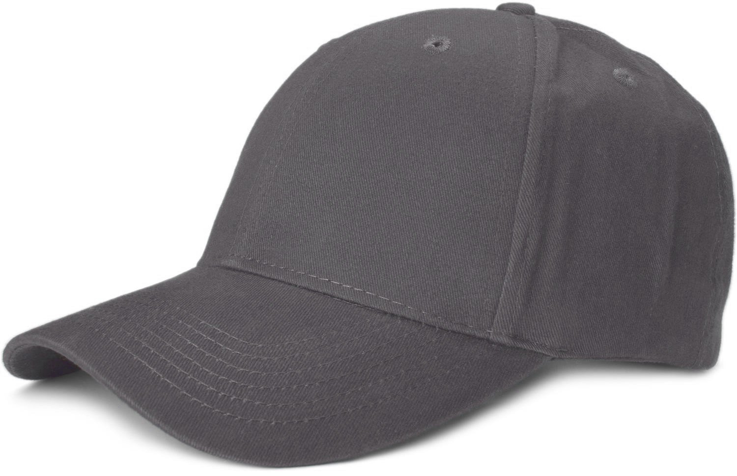 styleBREAKER 04023018 Unisex Baseball Cap with Brushed Surface, 6 Panel Cap, Sol