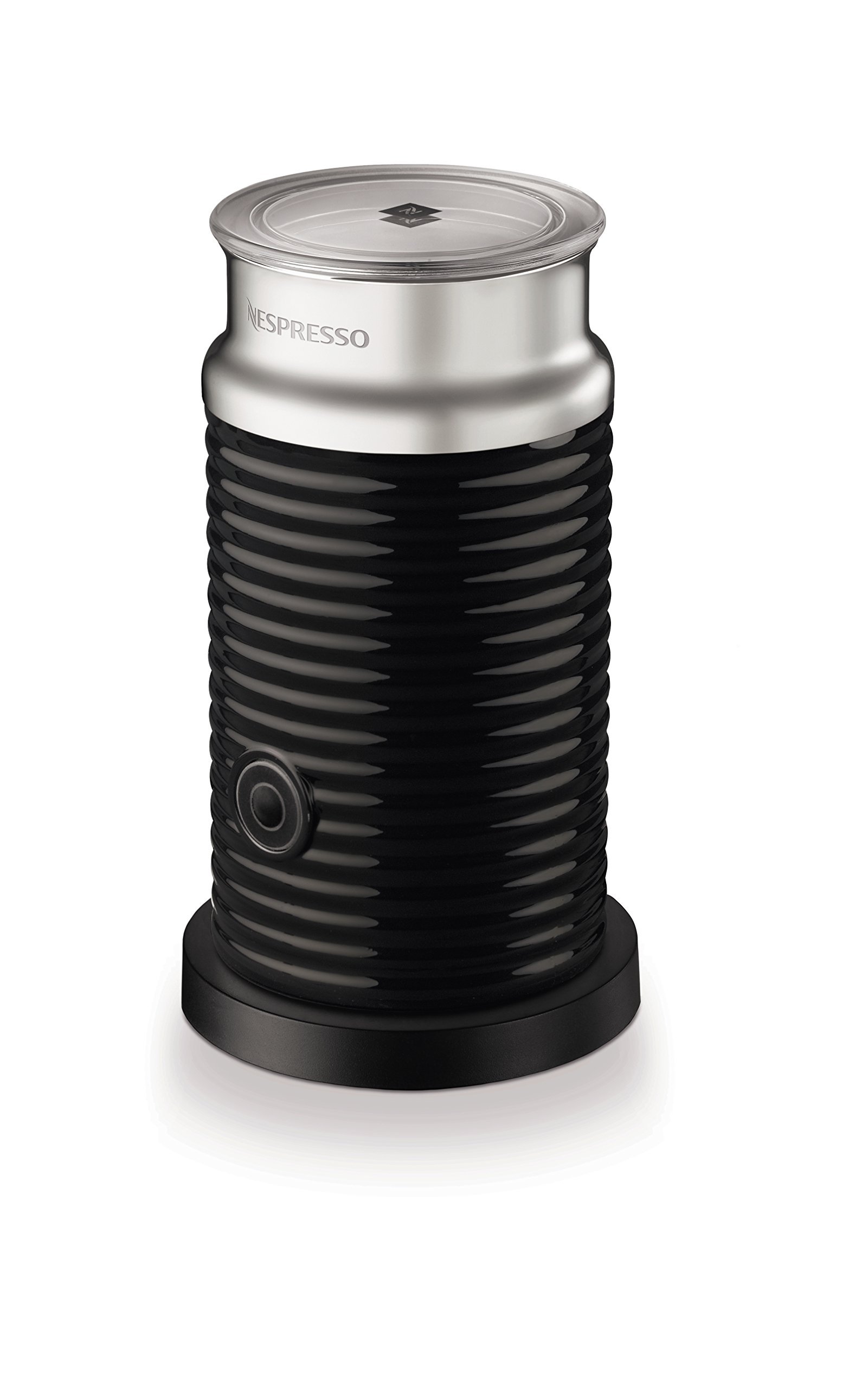 Nespresso Aeroccino3 Milk Frother, One Size, Black (Renewed)