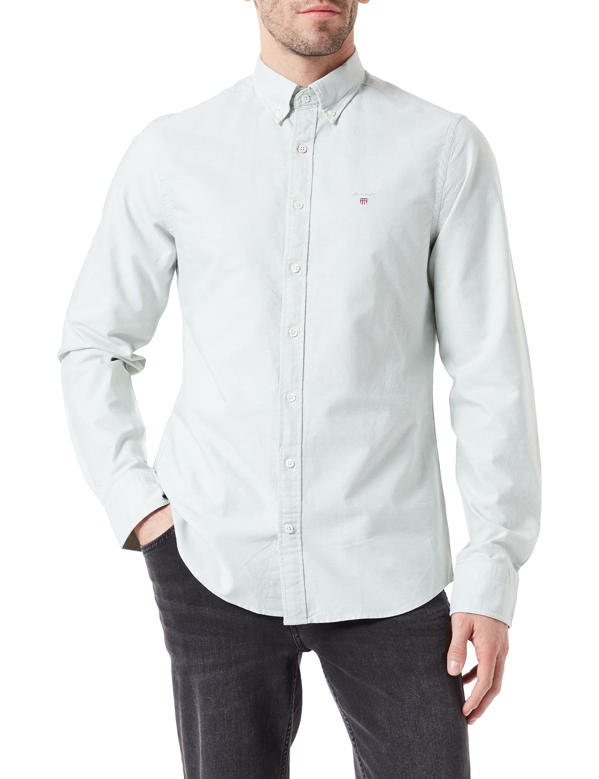 GANT Slim Classic Oxford Shirt Camisa Hombre (Pack de 1)