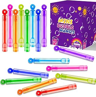 Halloween Bubbles Party Favors Supplies for Kids,20-300 Pack Mini Bubble Wand Toy for Toddler, Small Goodie Bag Stuffers Filler Treats Non Candy, Pinata Birthday Classroom Camping Gifts for Boys Girls