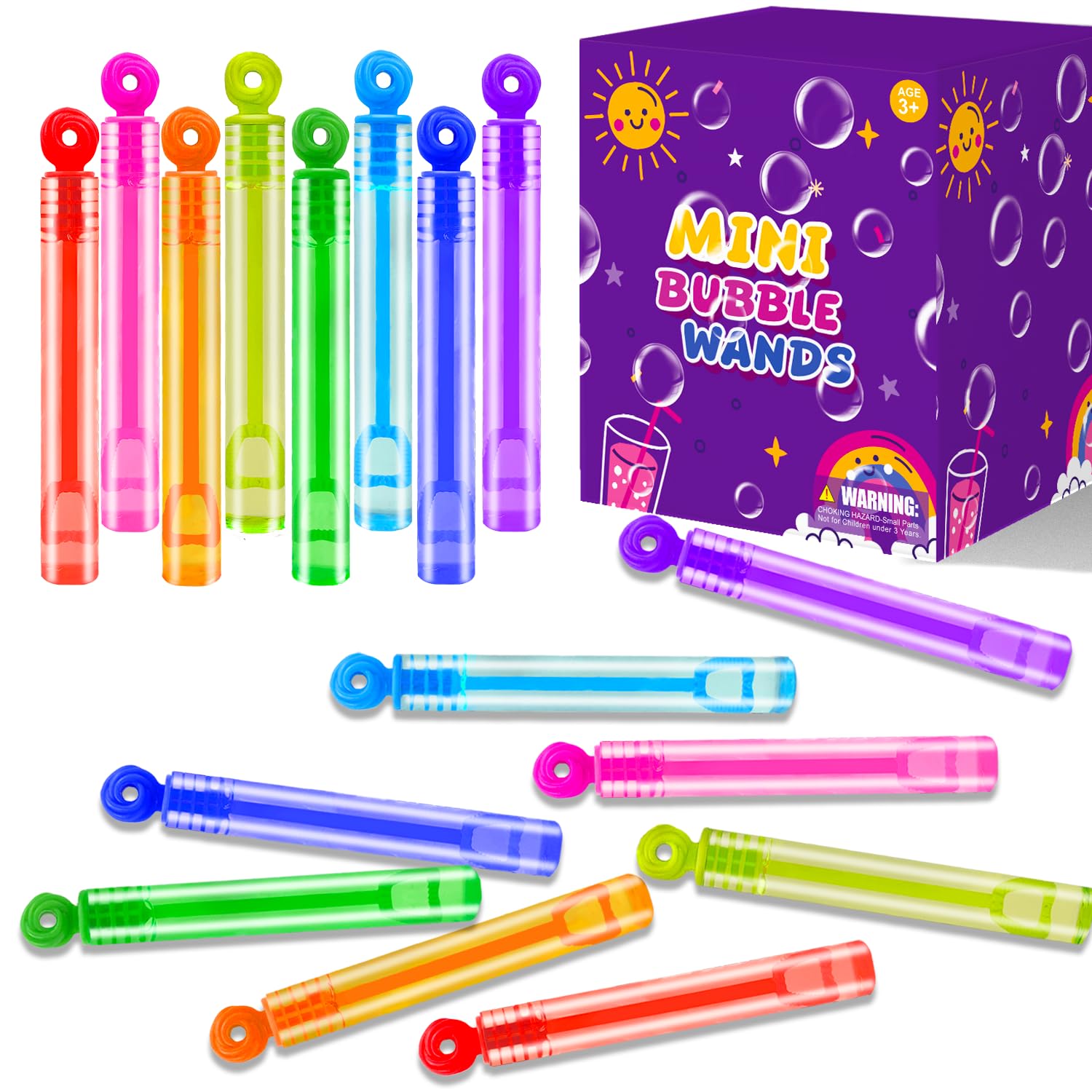 Halloween Bubbles Party Favors Supplies for Kids,20-300 Pack Mini Bubble Wand To