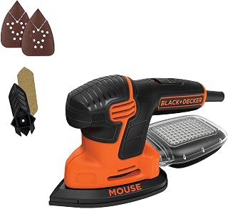BLACK+DECKER MOUSE 1.2 Amp Electric Detail Sander (BDEMS600)
