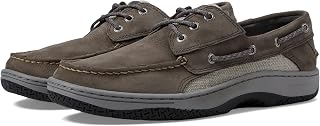 Sperry Billfish Men's 3 Eyelet Boat Shoes, Grey Nubuck 6.5 UK, Nubuck Gray, 40 EU