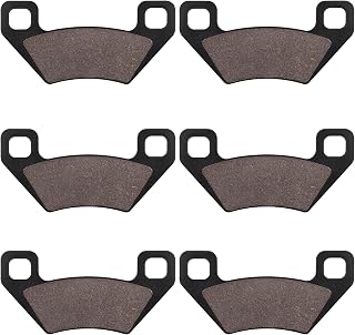 Yerbay Front and Rear Brake Pads for Arctic Cat 1000 700 650 570 550 500 450 400 366 350 300 250 Wildcat Alterra Mud Pro Prowler Trail 2004-2020