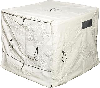 Climate Shield ® by Outdoor Solutions Inc ® Pool Heater Cover - Heavy-Duty Vinyl, Mesh Vents, Insulated Pool Equipment Cover for Winter Protection, Fits Pool Heat Pump & Filter