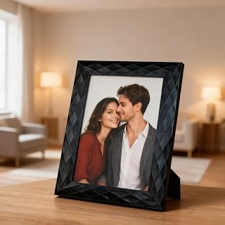 5x7 Inch Black Picture Frame Single Pack Modern Decorative Photo Frame Desktop or Wall Frame for Home Office Decor