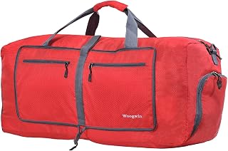 60L Large Foldable Travel Duffel Bag Gym Bag Men Women Lightweight Waterproof Weekend Bags for Camping Luggage Sports Vacation