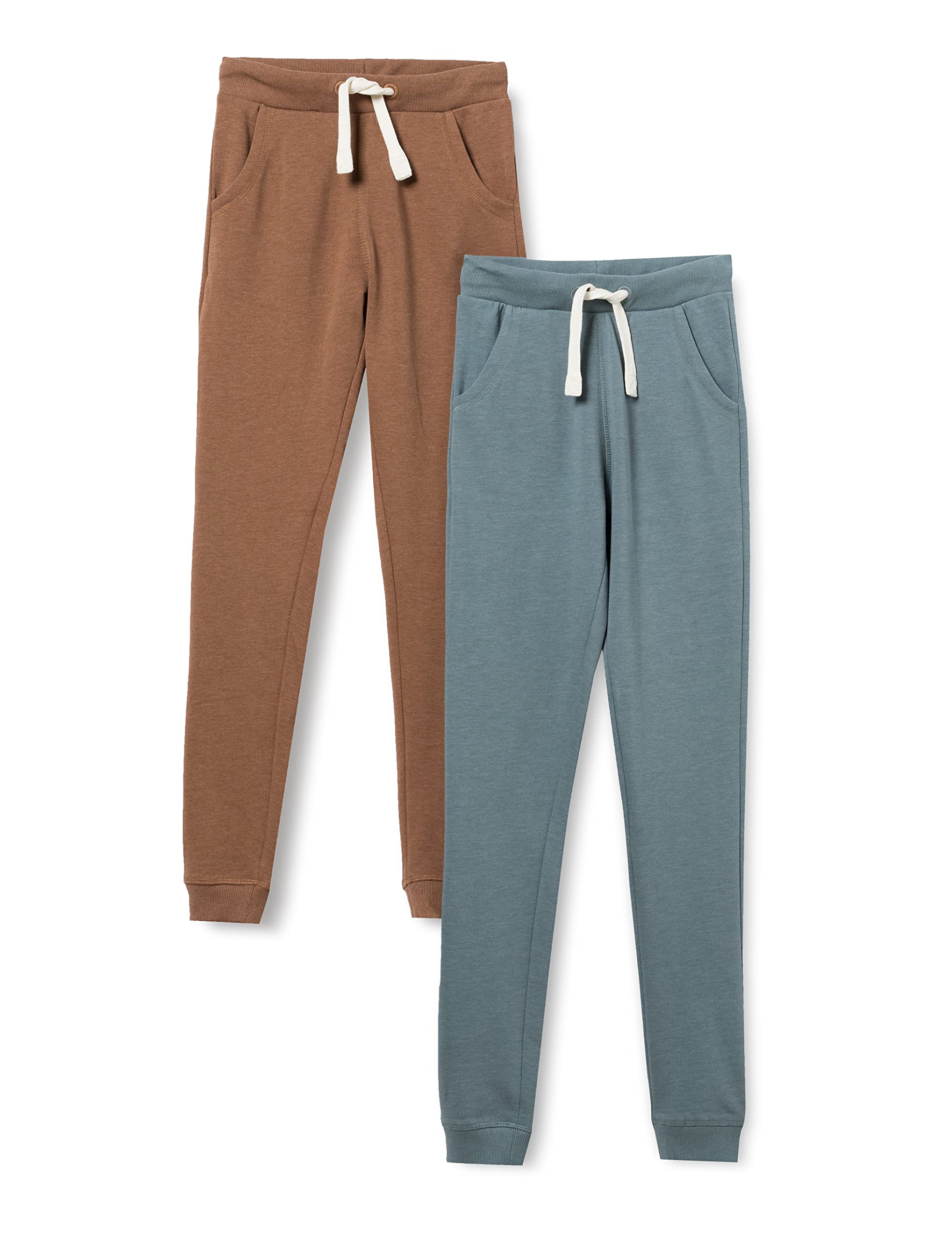 Boys 2er-Pack Jogginghosen – Weiche Baumwoll-Jogginghosen mit Elastischem Bund, 