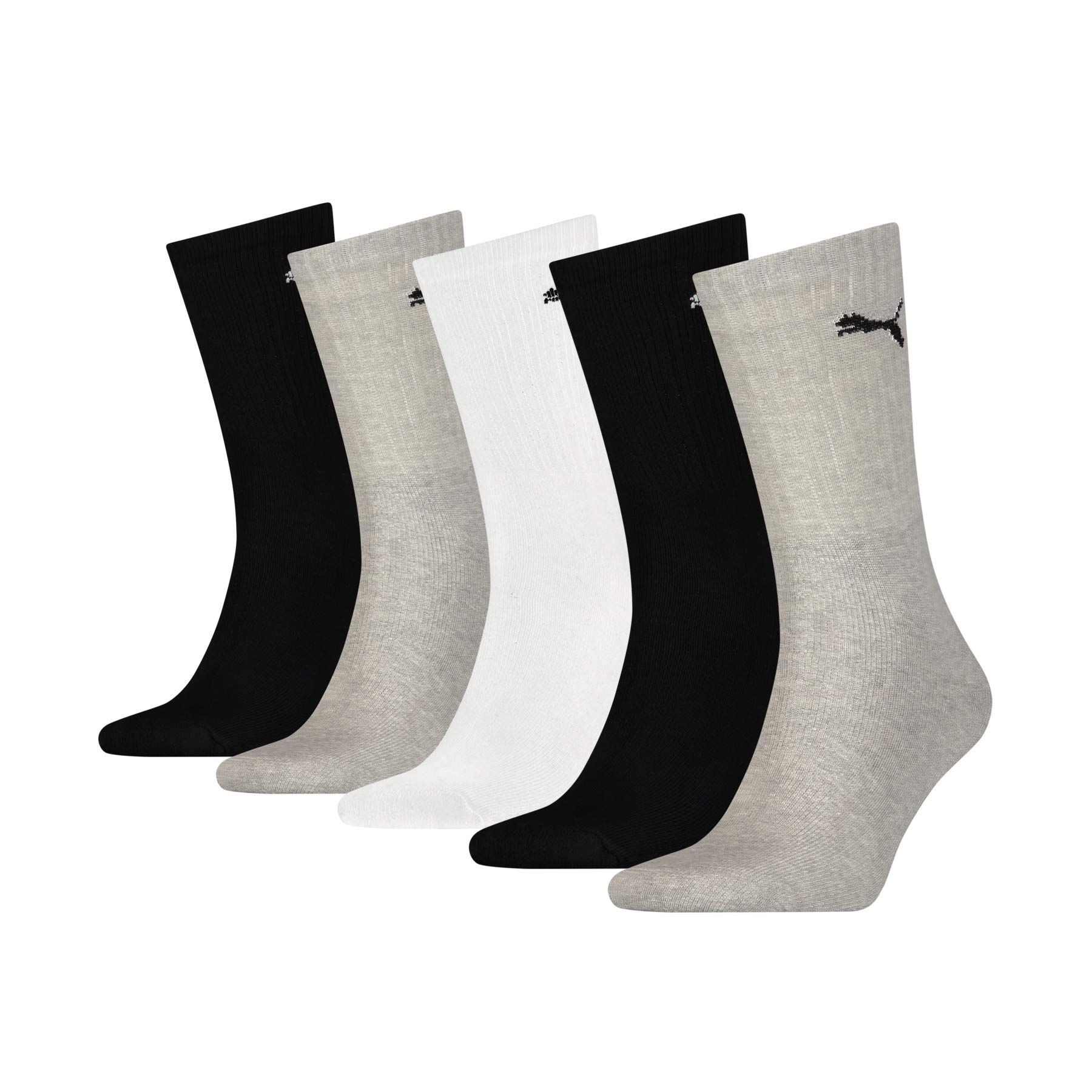 PUMA Unisex Crew Sock Sock (pack of 5)