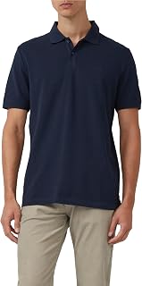 s.Oliver Mens Polo Shirt - Regular Fit Pique Logo Embroidery