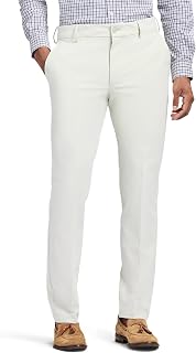 Izod Men's Chino Dress Pant Cotton Touch Performance