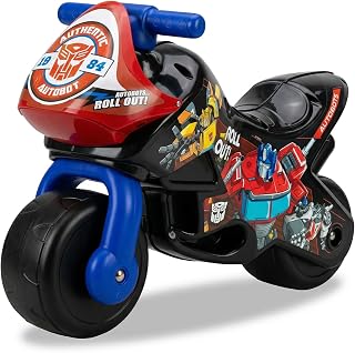 Best Ride On Cars Transformers Foot-to-Floor Motorbike for Kids Ages 2–6 | Officially Licensed Toddler Ride-On Toy with Wide Wheels, Lightweight Design & Durable Frame | Safe Indoor/Outdoor Fun