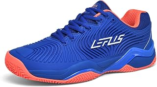 BLBK Men's Tennis Shoes, Badminton Shoes, Cushioned, Breathable Court Shoes, Squash Shoes