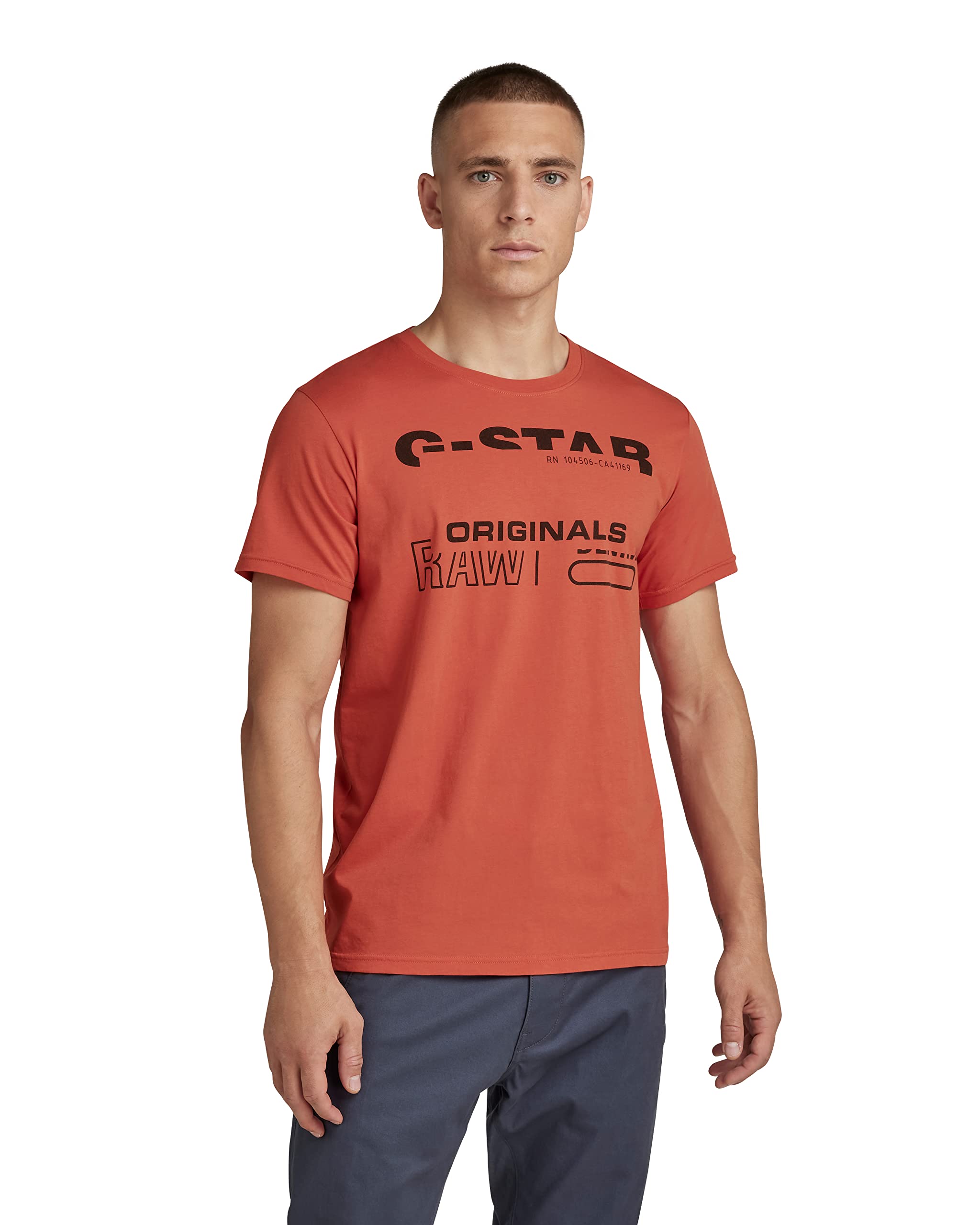 G-Star Raw Logo Raw. Holorn - Camiseta de Manga Corta Camiseta Hombre