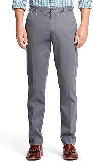 Izod Men's Performance Stretch Straight Fit Flat Front Chino Pant