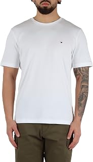 Tommy Hilfiger Men's Light Interlock Teemw0mw37508 T-Shirts (Pack of 1)