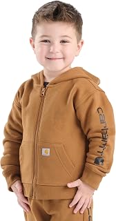 Carhartt Baby Boys' Long Sleeve Zip Hoodie