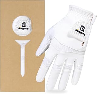 GIAMZONP Womens Golf Glove for Left or Right Hand 1 Pack, Breathable Lightweight Ladies Golf Glove with Non-Slip Grip for Women Golfers