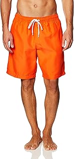 Amazon Essentials Men's 9" Swim Shorts with Mesh Lining, Pockets, Drawstring Closure