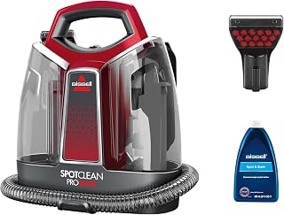 BISSELL SpotClean ProHeat Upholstery Water Vacuum Cleaner 330W 36988 | HeatWave Vacuum Cleaner for Carpet, Upholstery, Sofa, Car & More