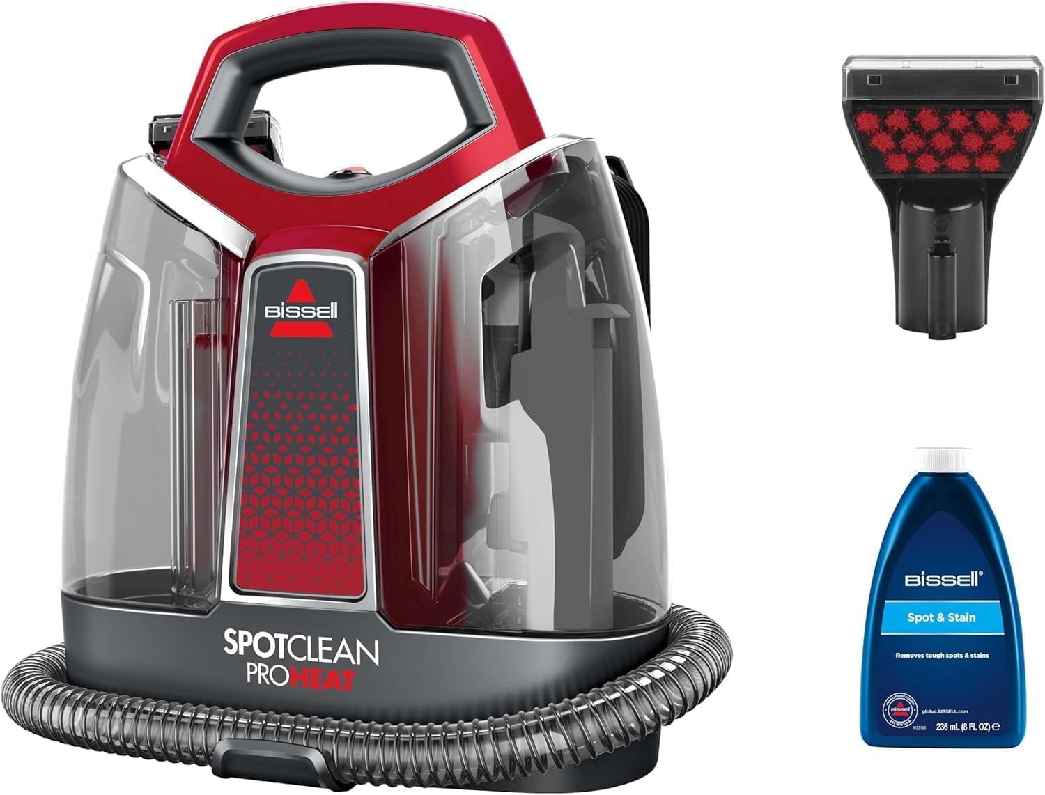 BISSELL SpotClean ProHeat Upholstery Water Vacuum Cleaner 330W 36988 | HeatWave 