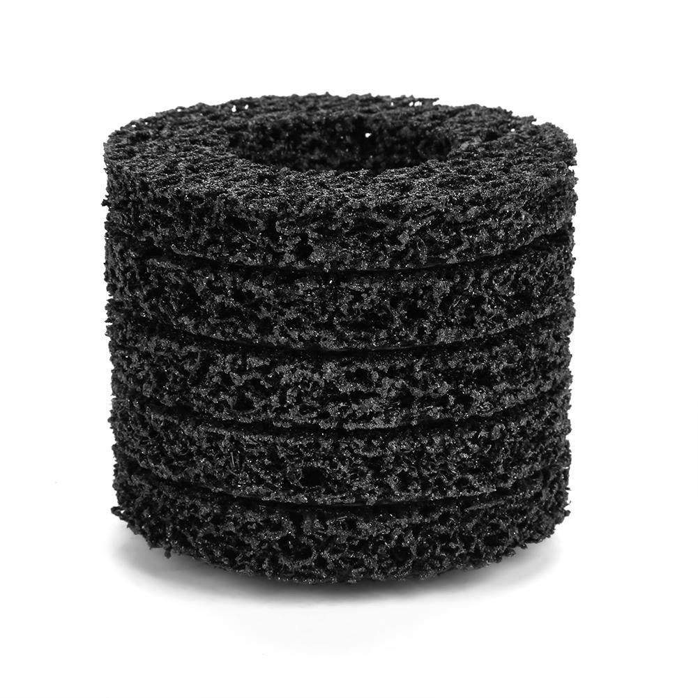 5PCS 100mm 60# Poly Strip Wheel Disc for Angle Grinder Paint Stripping Wheel Var