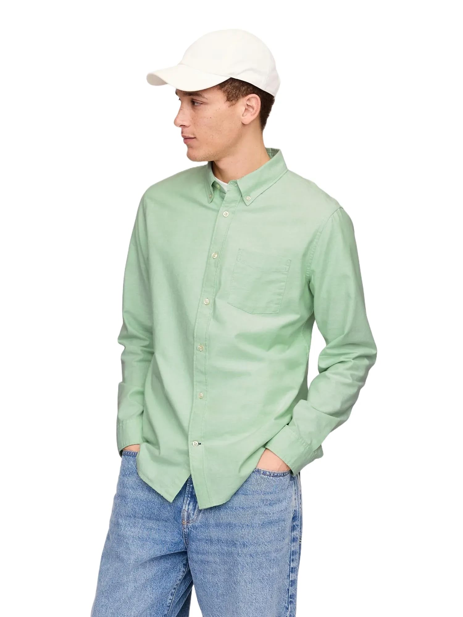 GAP Long Sleeve Oxford Button Down Shirt Men's Shirt