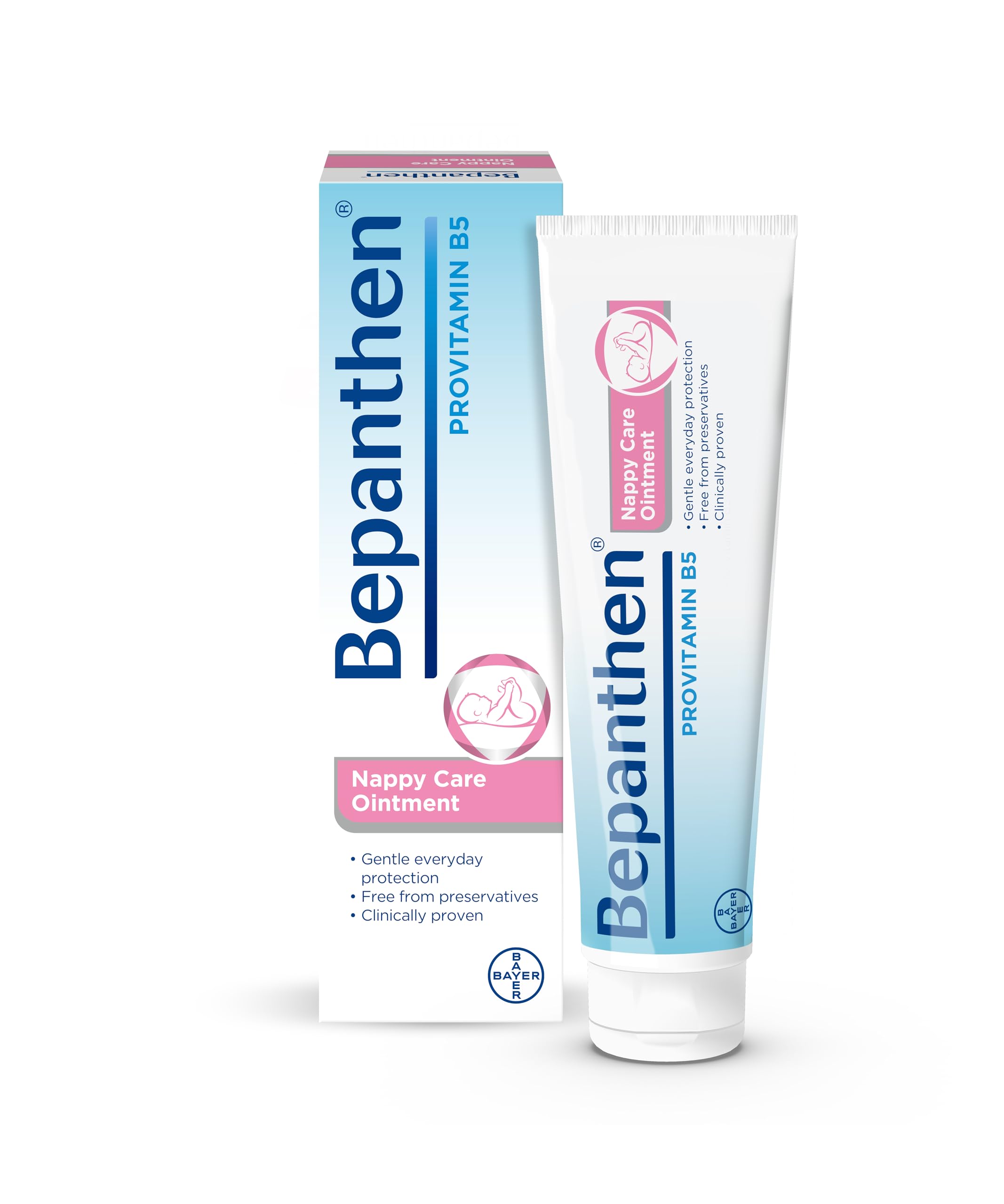 Bepanthen Nappy Care Ointment | Nappy Cream with Provitamin B5 | Suitable for Ne