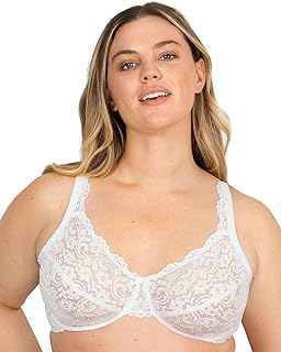 Smart & Sexy Women's Signature Lace Unlined Underwire Bra with Added Support