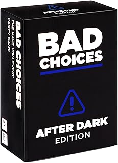 BAD CHOICES – After Dark Expansion Pack | Hilarious Adult Card Game Add-On for Friends & Game Night, Funny Conversation & Icebreaker Board Game for Parties & Pregames, 100 New Question Cards