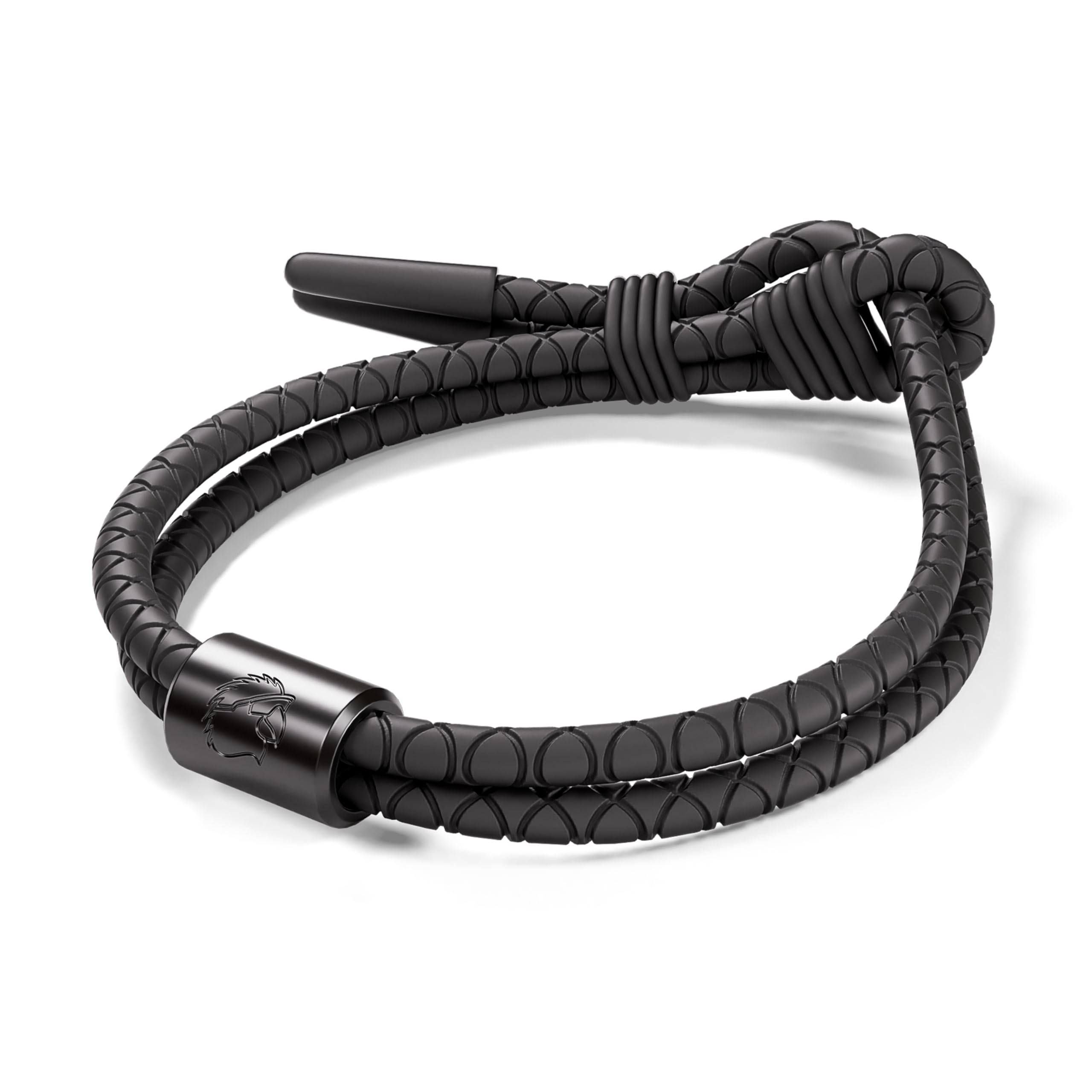 FlexTech Adjustable Silicone Rope Bracelet: Waterproof, Sweatproof, Sunproof, Mi