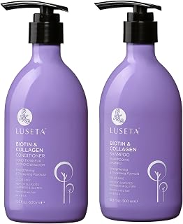 Luseta Biotin Shampoo and Conditioner Set, Thickening for Thinning Hair