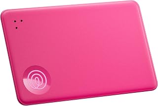 Life360 Tile Slim - Wallet Finder, Bluetooth Tracker and Item Locator for Luggage Tags, Passports and More. Both iOS and Android Compatible. Phone Finder. 1-Pack (Pink Punch)