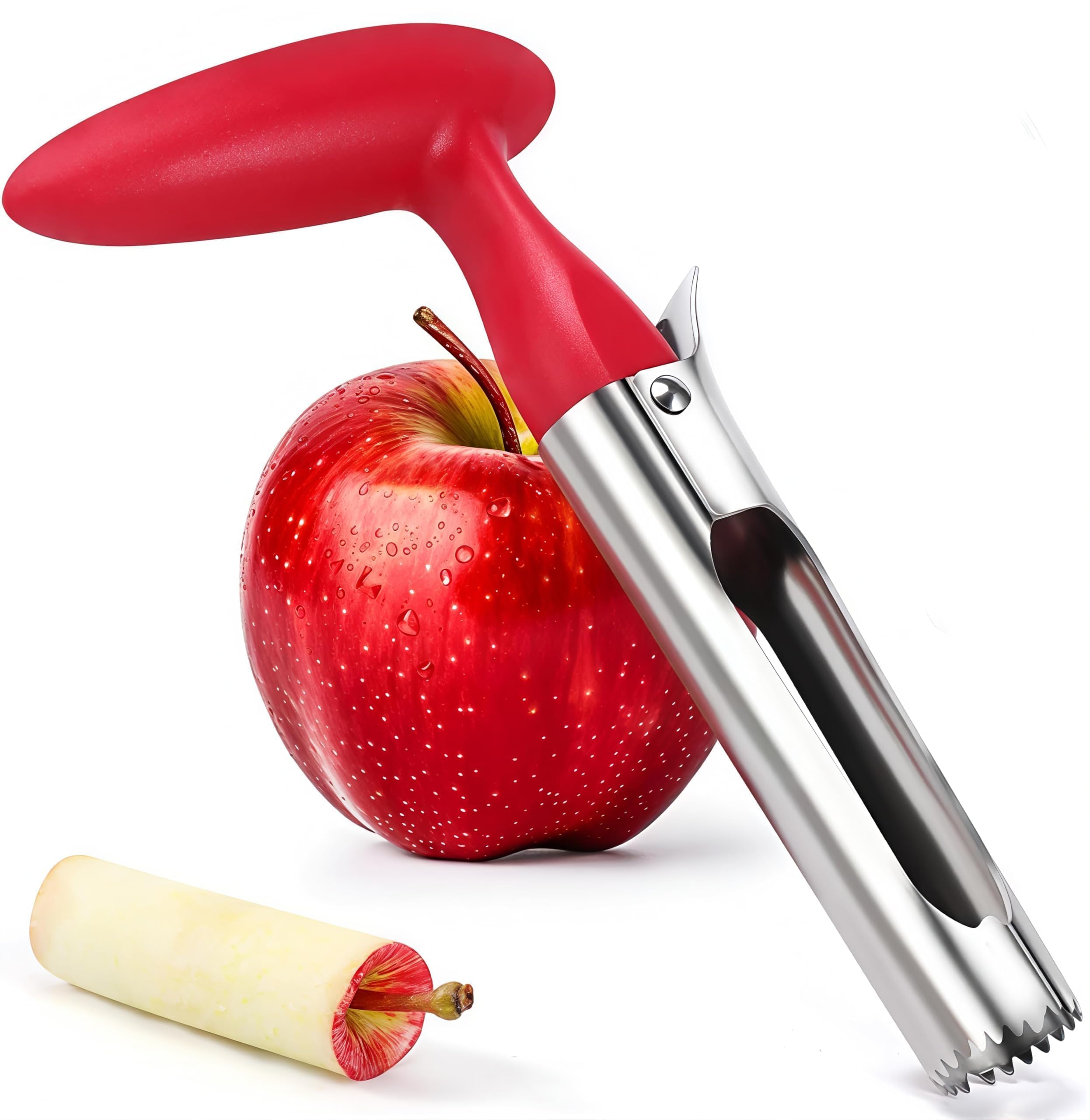 Apple Corer 304 Stainless Steel Apple Corer Pear Corer - Fruit Core Made Easy, E